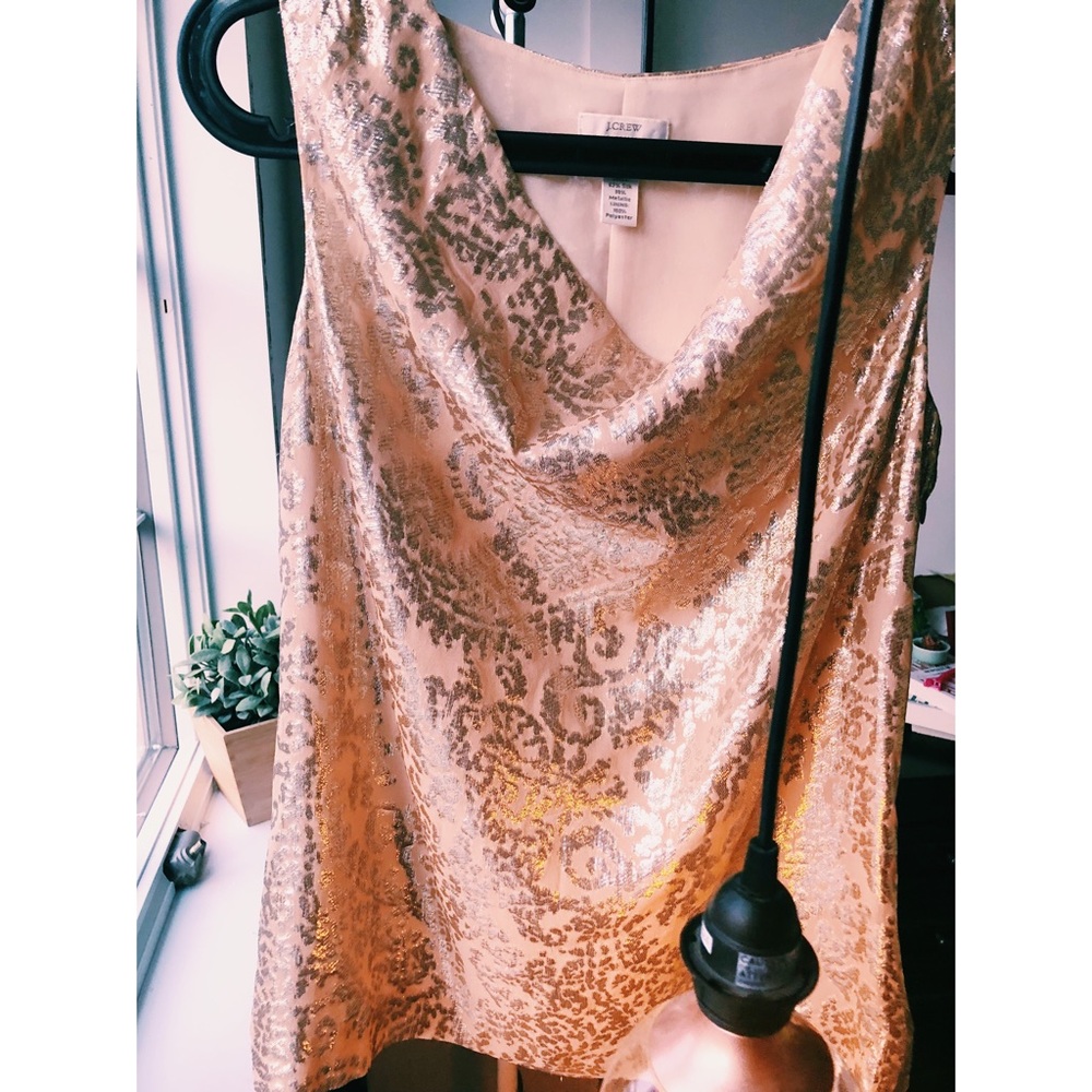 J. Crew Shimmer Top